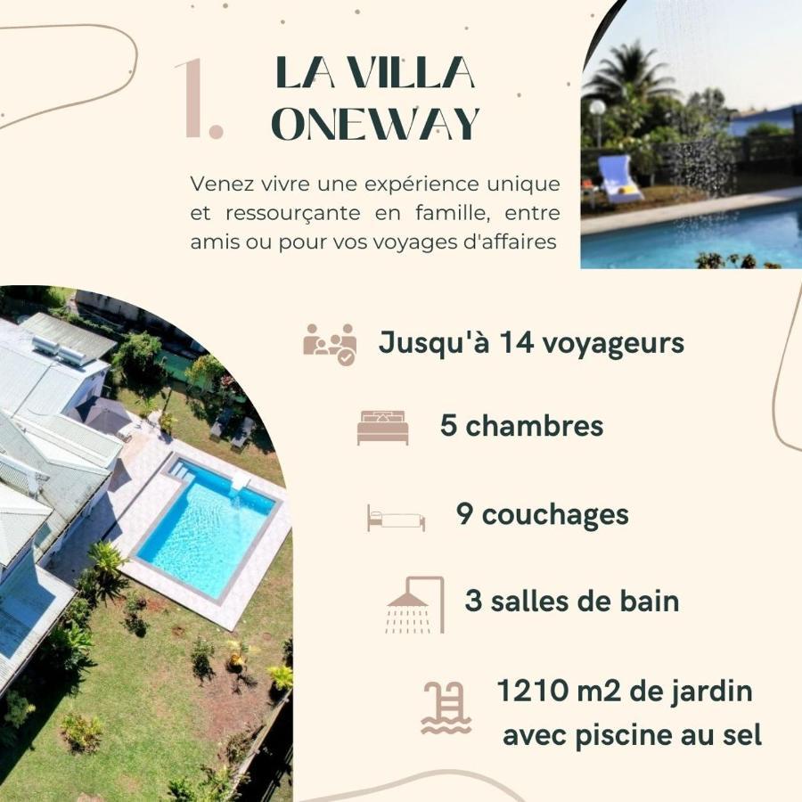 Villa Oneway, Piscine Privee, Classee 3 Etoiles Sainte-Rose Luaran gambar